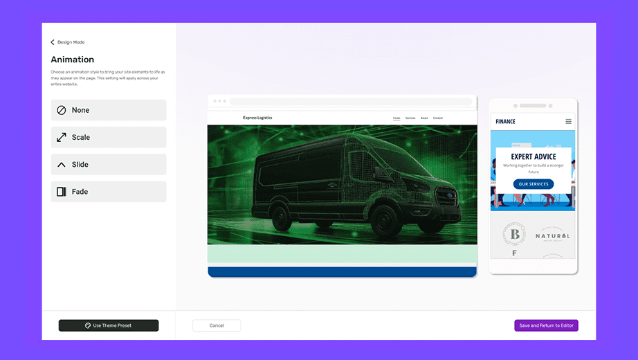 BaseKit roadmap 1-click animation