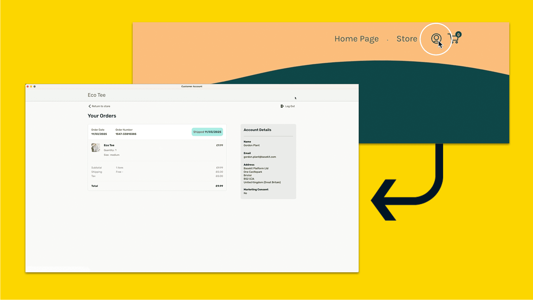 BaseKit Feature - Login to Store