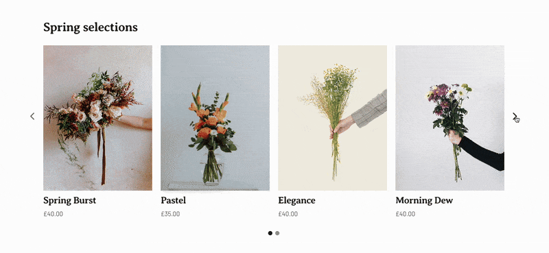 BaseKit Store Featured Product Carousel