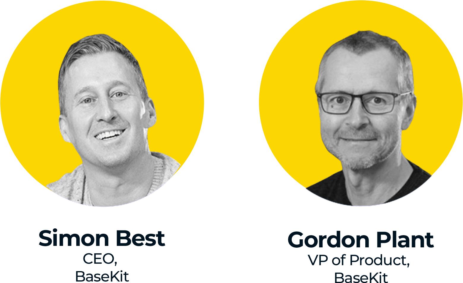 Simon Best and Gordon Plant