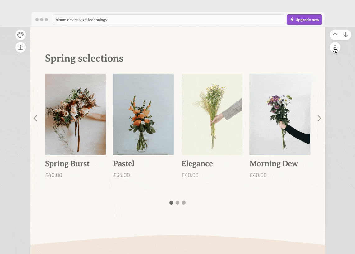 BaseKit Quick Section Duplication