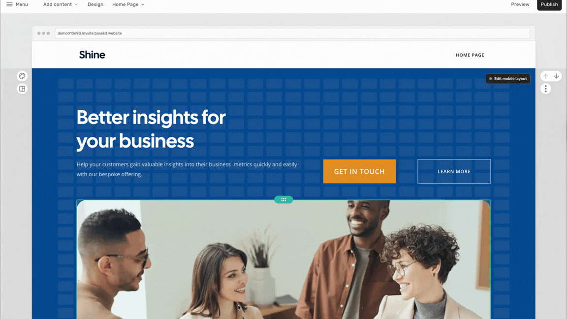 BaseKit Saved Sections